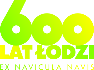 logo 600 lecie Łodzi