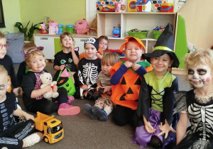 Zdjęcie grupowe dzieci z grupy I