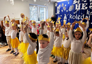 Dzieci z grupy III podczas swojego występu