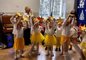 Dzieci z grupy III podczas występu