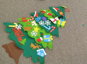 Święta Bożego Narodzenia w grupie Żabek