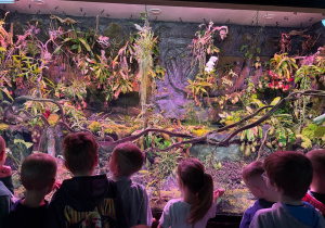 Dzieci zwiedzają Orientarium w ZOO
