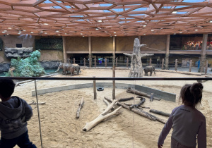 Dzieci zwiedzają Orientarium w ZOO